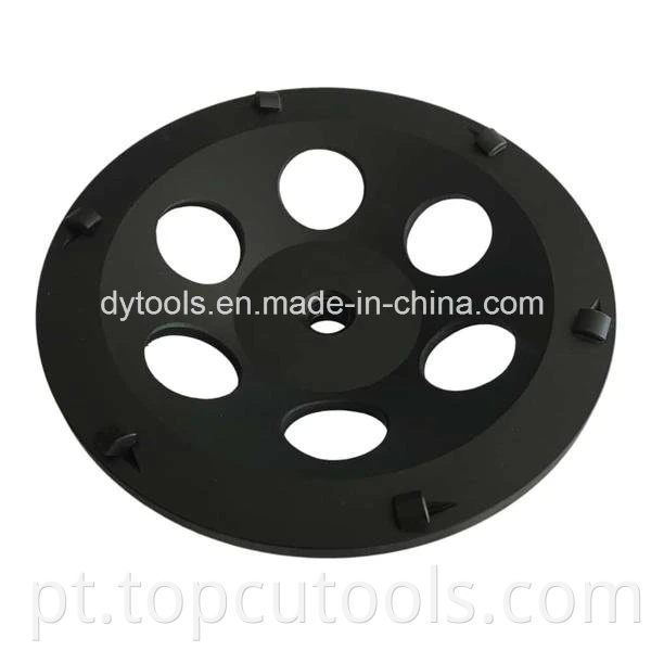 PCD Grinding Diamond Cup Wheels Disco para remoção de epóxi